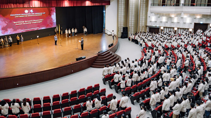Penarikan KKN di Auitorium Driyarkara/Humas USD dok. Humas USD